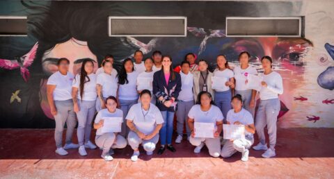 La iniciativa artística busca crear un impacto positivo para mujeres privadas de libertad en Escobedo a través del arte.